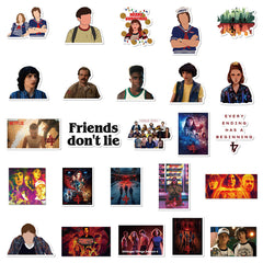 50 TV Graffiti Stickers