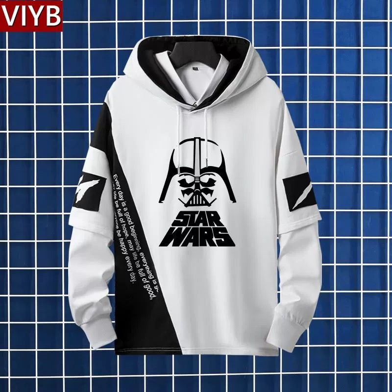 Men's The Mandalorian Print Hooded Jacket