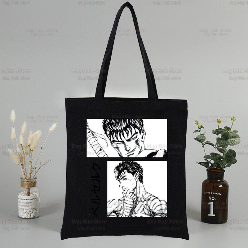 Guts Anime Printed Canvas Tote Bag