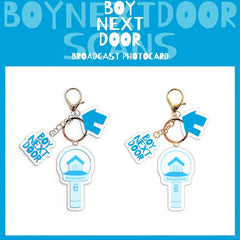 KPOP Cartoon Light Keychain Pendant