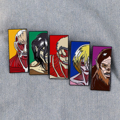 Anime Brooch Badge Set