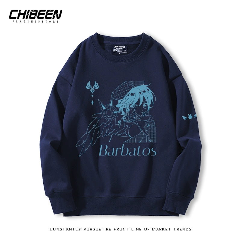 Venti Barbatos Game Crew Neck Sweatshirt
