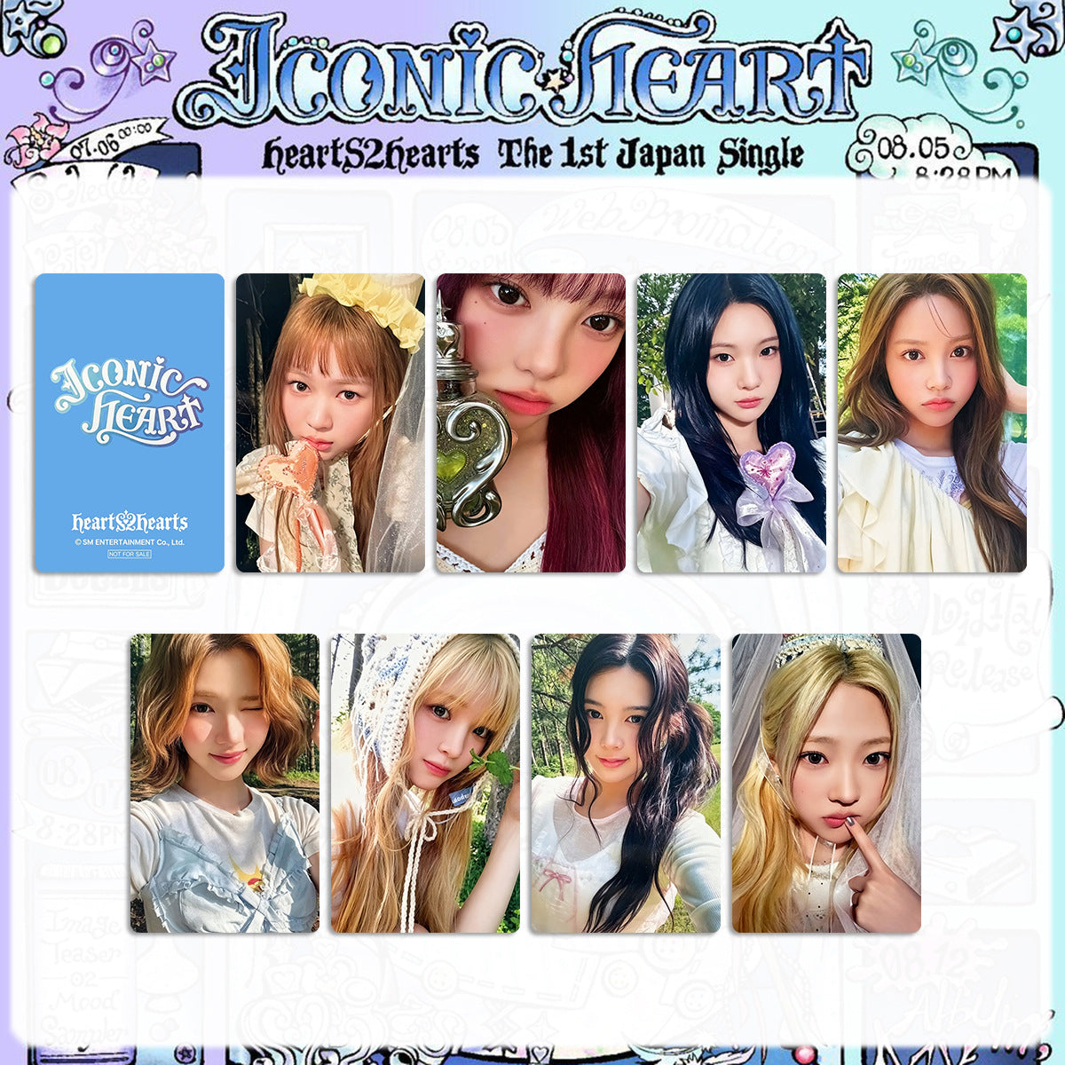 H2H Iconic Heart Photocard Draw Special Edition