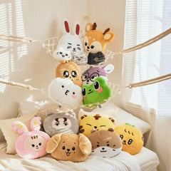 Cartoon Seventeen Face Cushion Plush Pillow