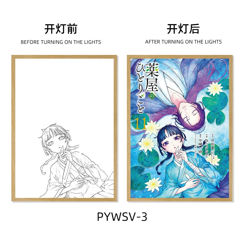 Anime Painting Night Light Ornament