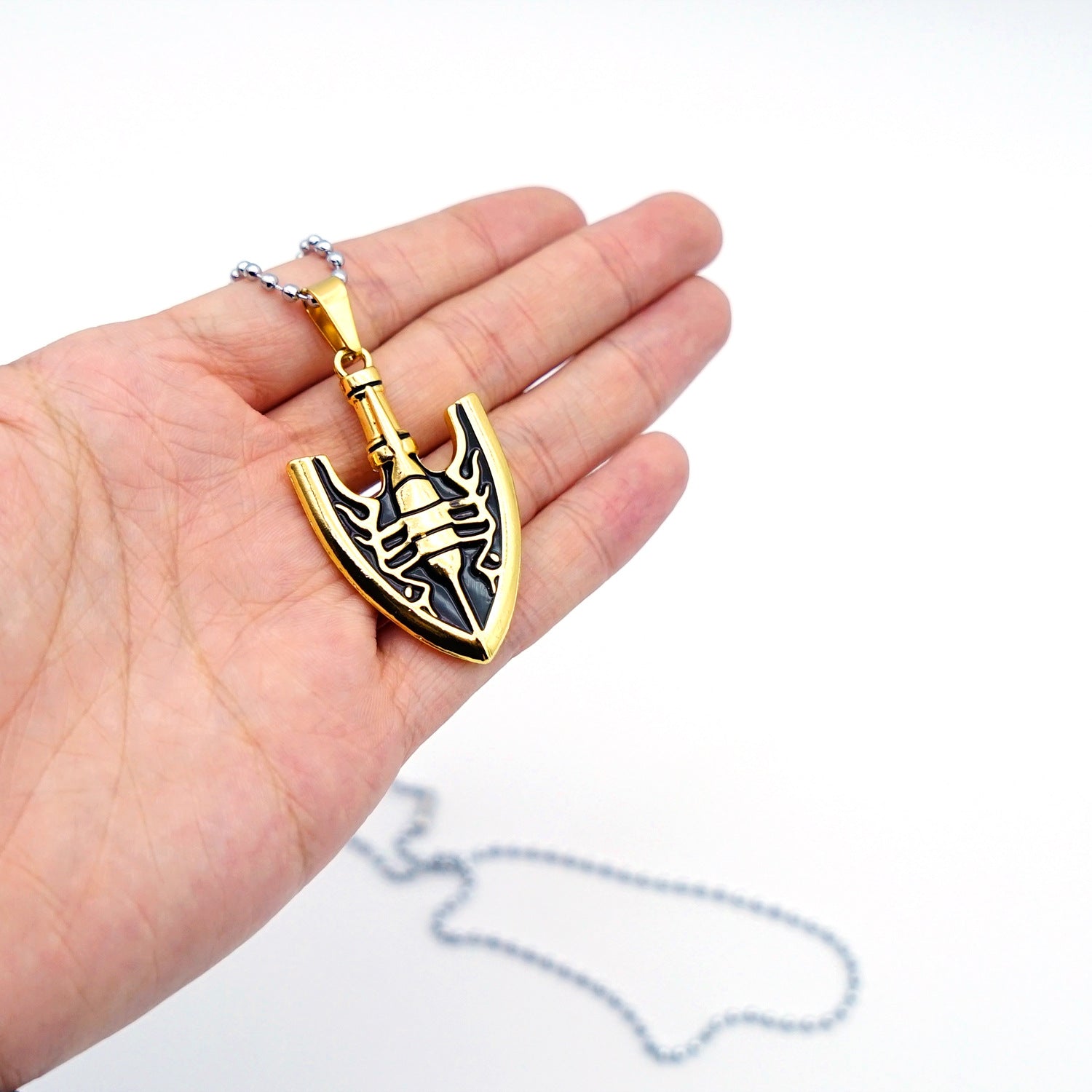 JOJO Golden Arrow Keychain Necklace