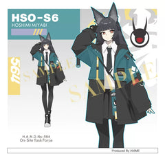 Hoshimi Miyabi Cosplay Trench Coat Jacket Skirt