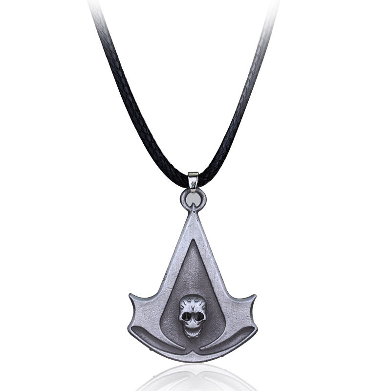 Trendy Game Logo Keychain Necklace