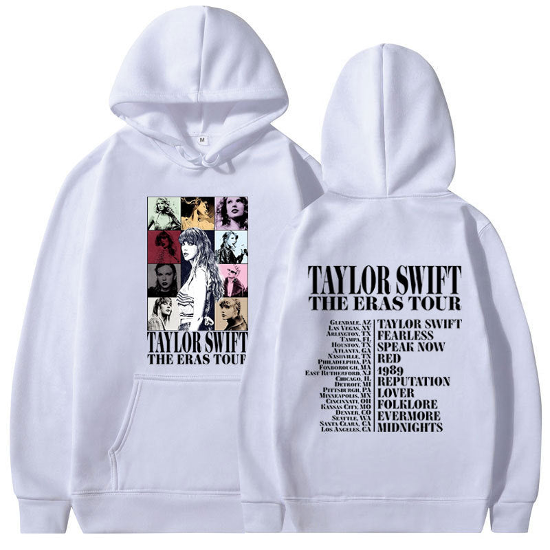 Casual Unisex Taylor Letter Loose Hoodie