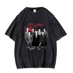 BANGTAN IS BACK ARIRANG Washed T-shirt
