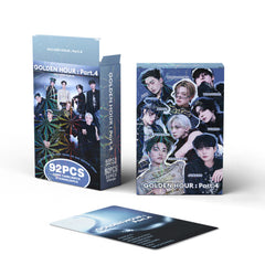 92PCS GOLDEN HOUR Part.4 Photo Cards Stickers