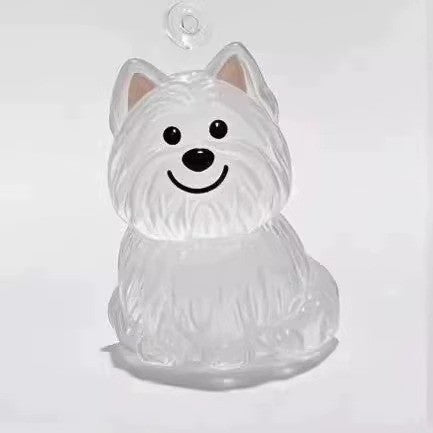 Cat Pup Capsule Keychain Pet Hair Storage Pendant Lab