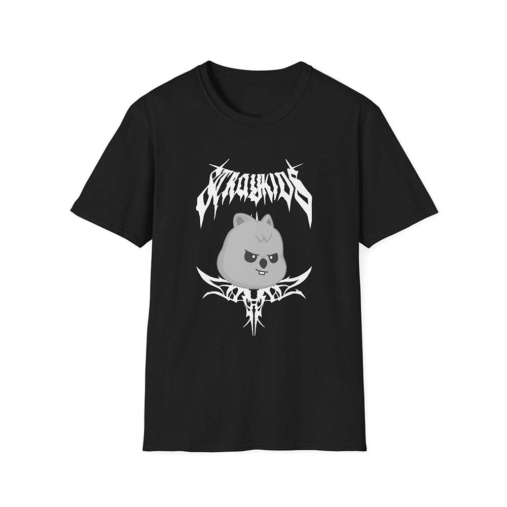 KPOP Cartoon Short-sleeved T-shirt