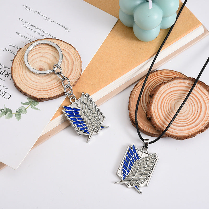 Luminous Anime Logo Pendant Necklace
