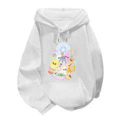 SKZ Christmas Doll Print Women's Hoodie