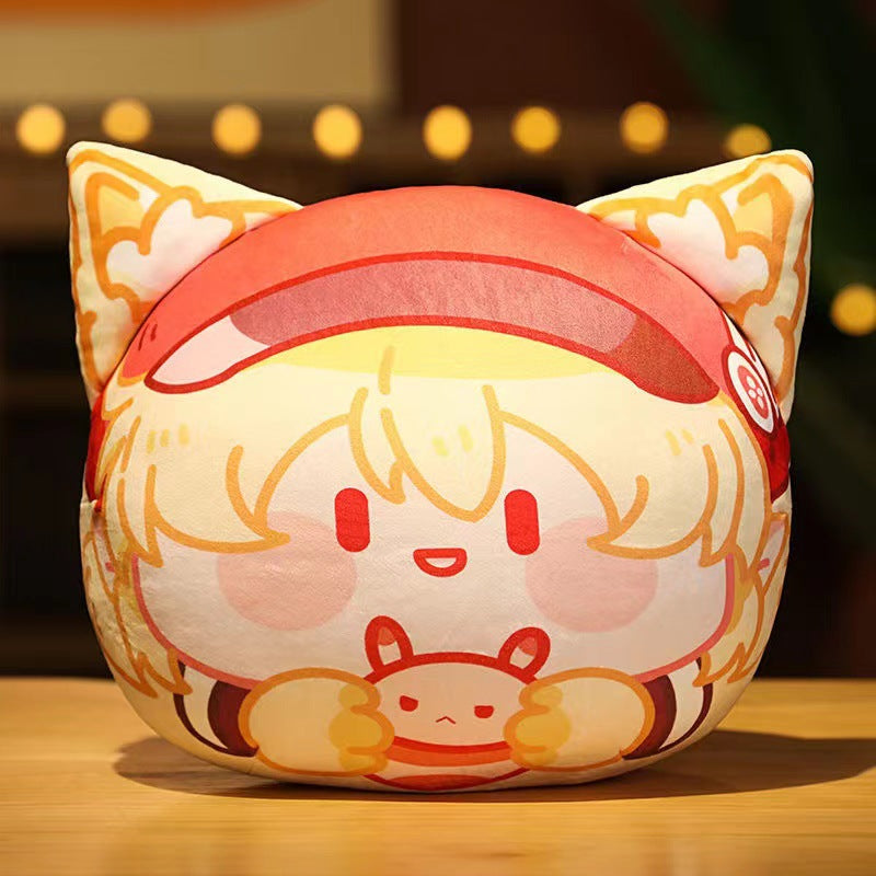 Cute Cartoon Game Throw Pillow Plush Toy