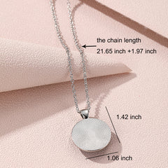 Trendy BTS Round Necklace