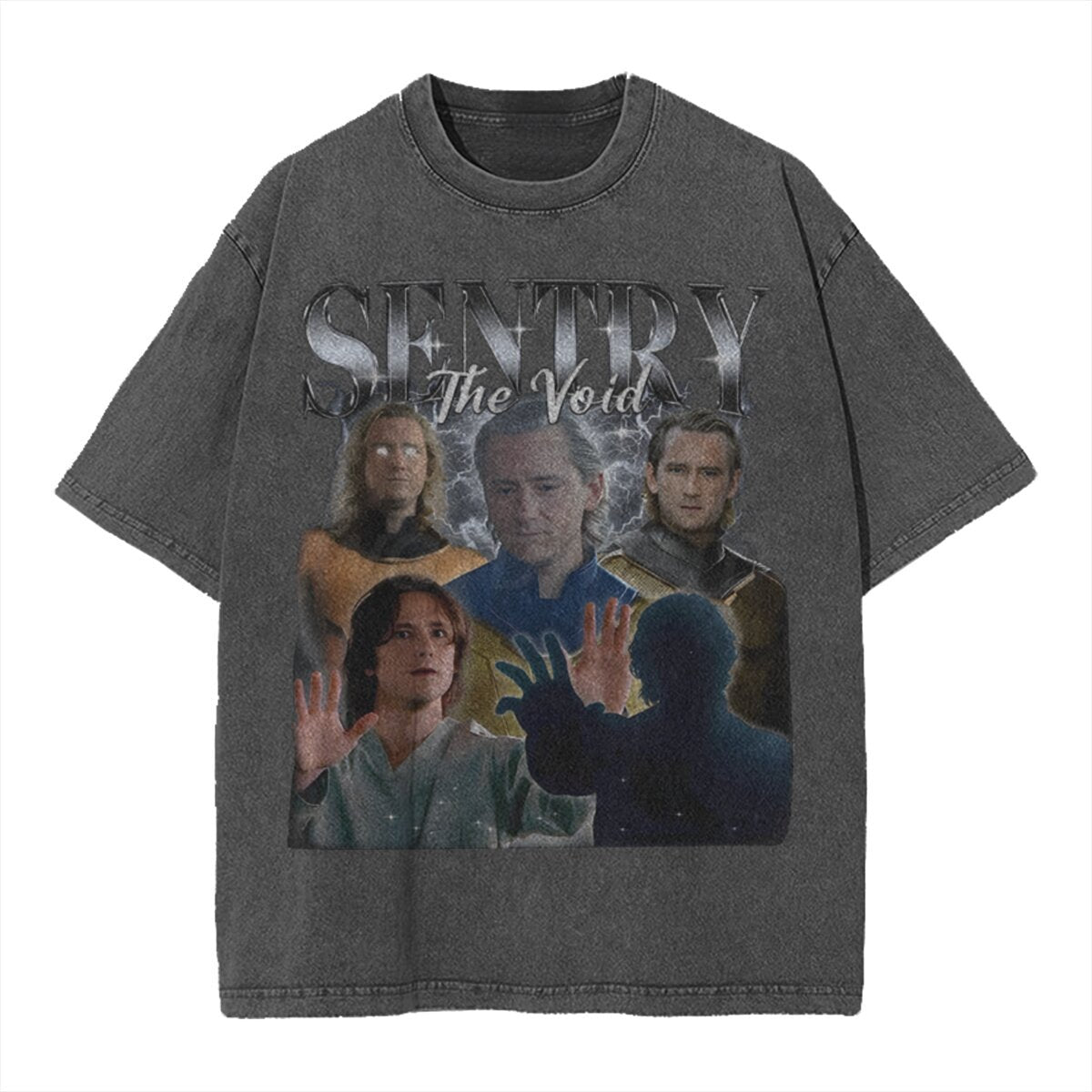 Unisex Retro Bucky Yelena Washed Loose Top