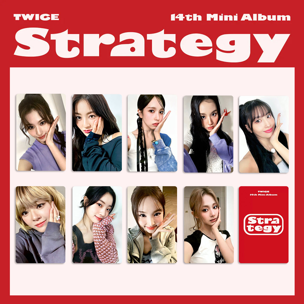 KPOP Strategy Album Photocards