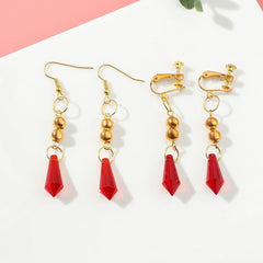 Chic Game Tartaglia Cosplay Earrings