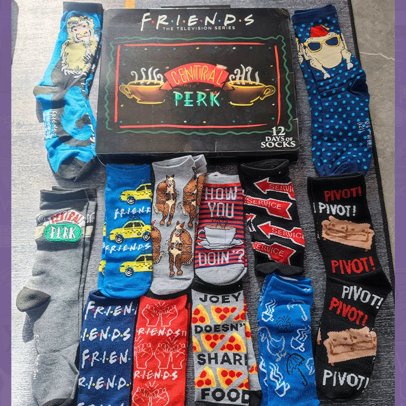 Friends Packaging Socks 12 Pairs