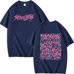 Unisex Kpop Dominate Print Short Sleeve T-shirt