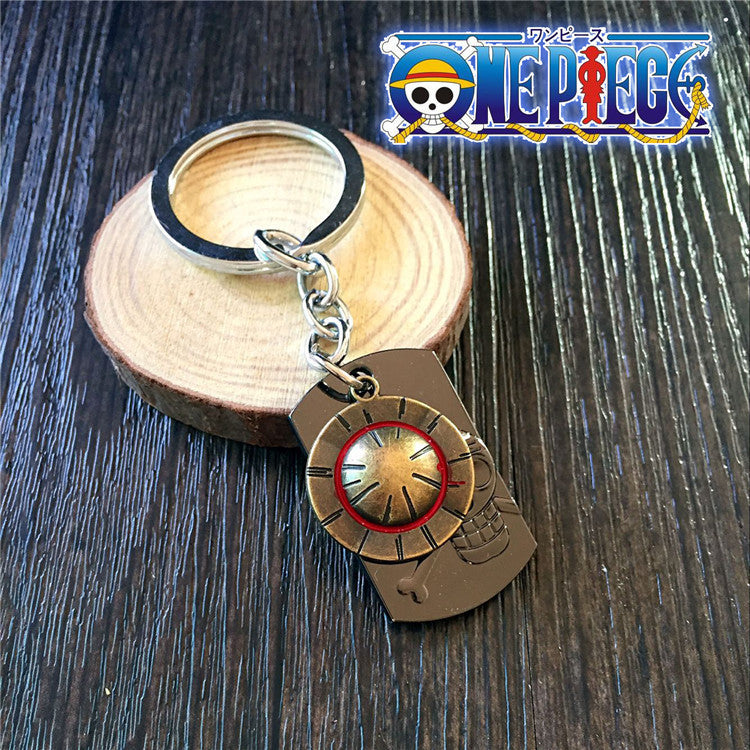 Luffy Straw Hat Logo Keychain Pendant