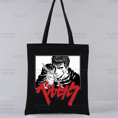 Guts Printed Canvas Shoulder Bag