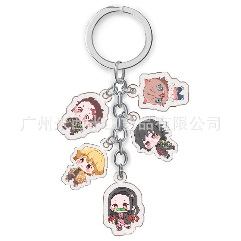 Anime Acrylic Keychain Pendant