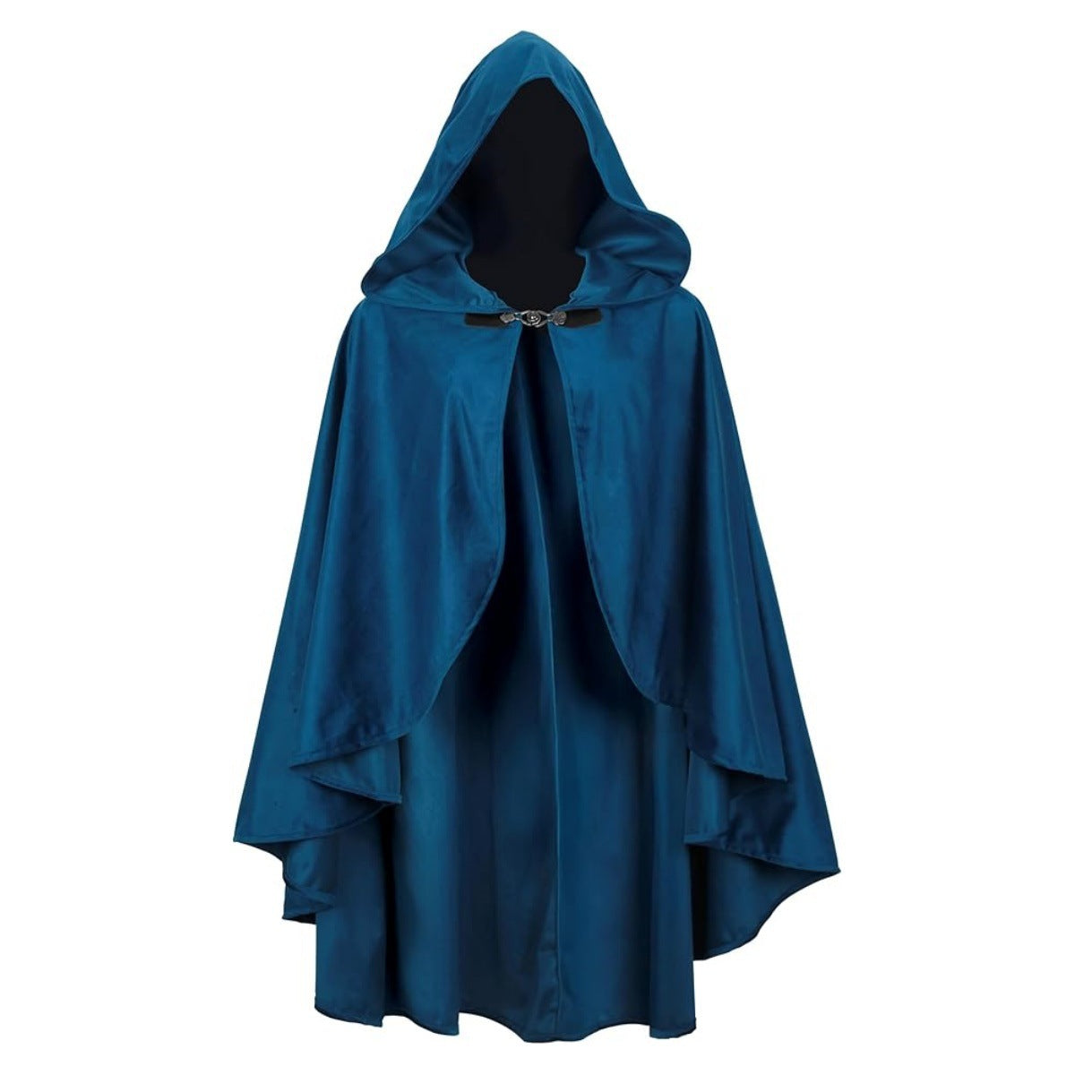 Retro Medieval Hooded Cape Costume