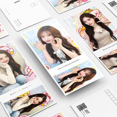 IVE LUCID DREAM Postcards Sticker Gift