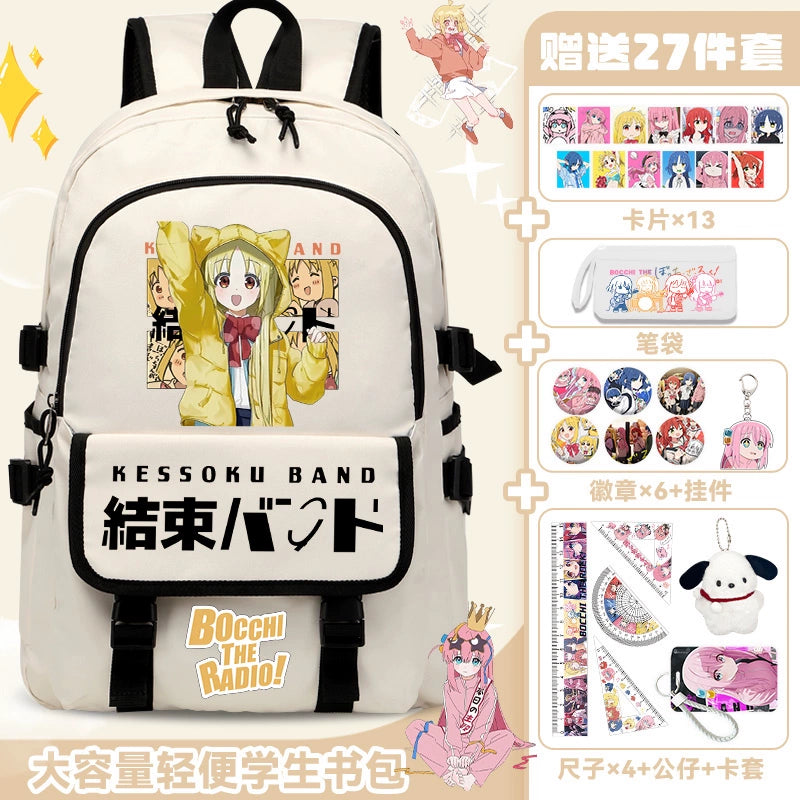 Large Capacity Waterproof Anime Backpack