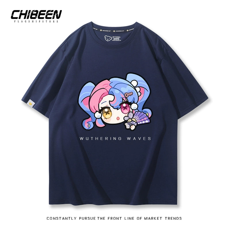 Versatile Game Emoji Short-sleeved T-shirt