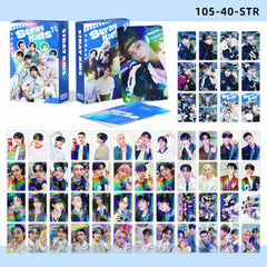 60pcs Laser SKZ LOMO PhotoCard