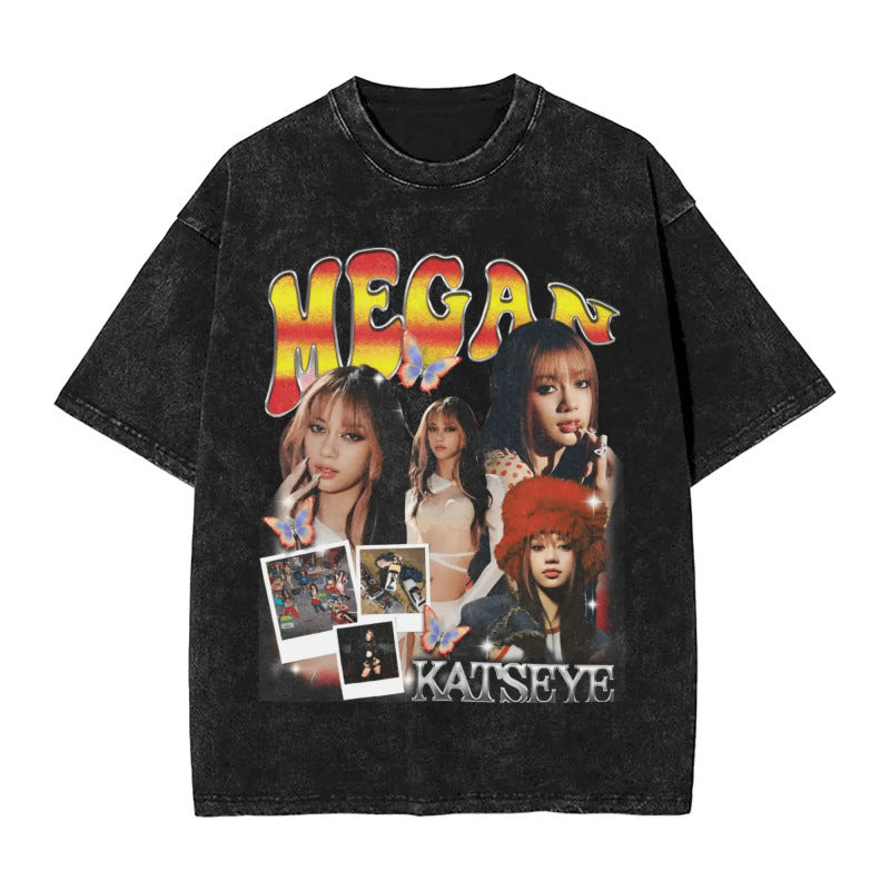 Vintage Korean Style Gnarly T-Shirt Top