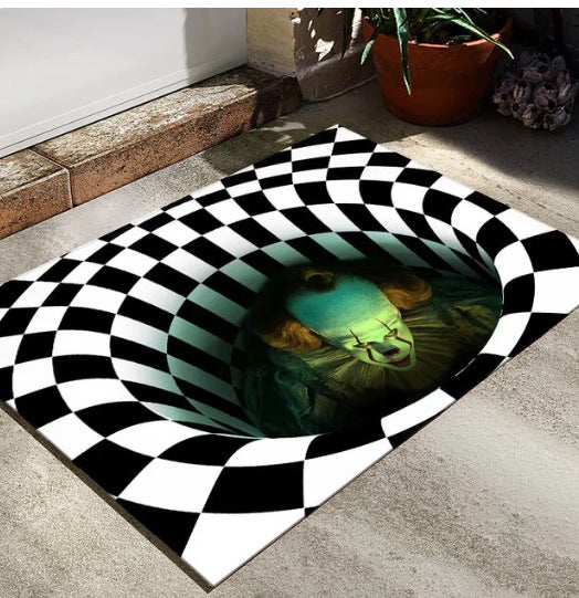 Scary 3D Doormat