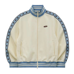 Karina Same Embroidery Zip-up Sports Coat