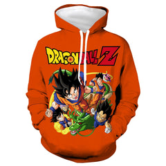 Men's Anime All Over 3D Print Loose Hoodie