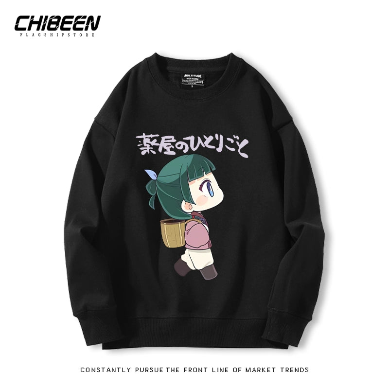 Unisex Anime Cos Crew Neck Sweatshirt
