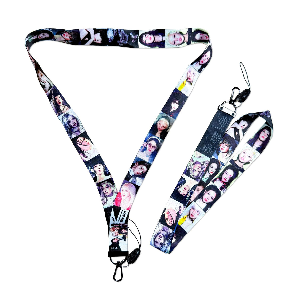 KPOP Pattern Phone Rope Lanyard