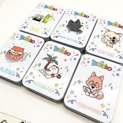 Kpop Cartoon Card Storage Box