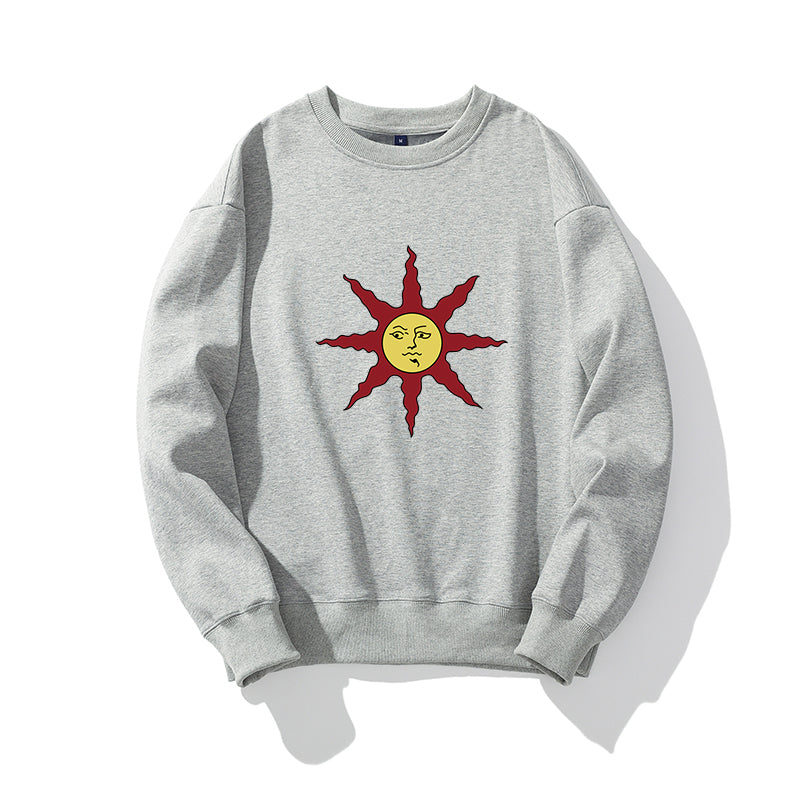 Trendy Game Crew Neck Pullover Sweashirt