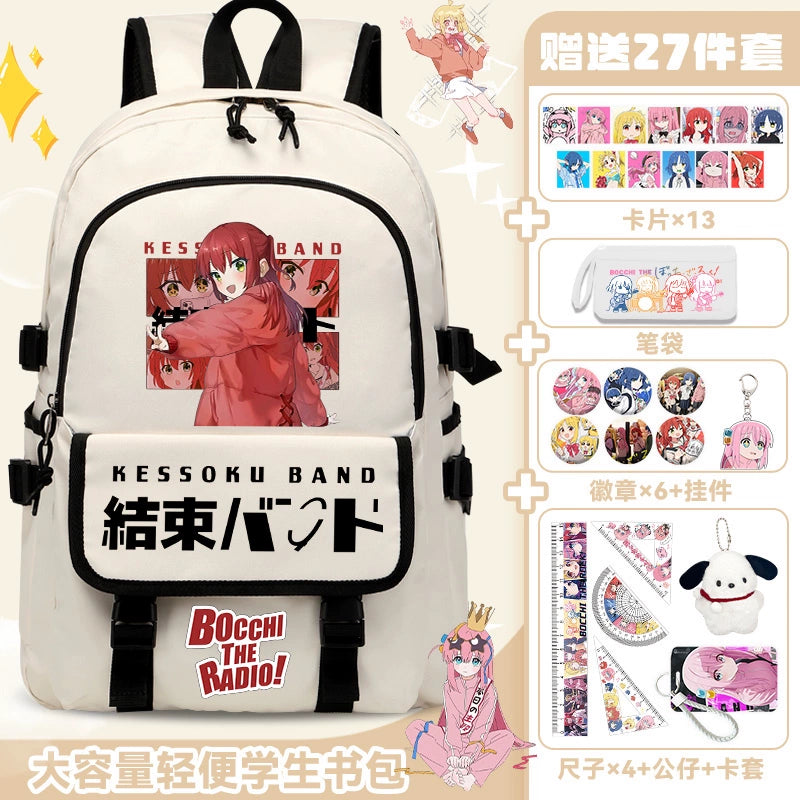 Large Capacity Waterproof Anime Backpack