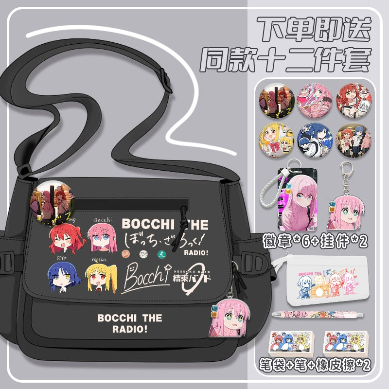 Cute Anime Crossbody Shoulder Backpack