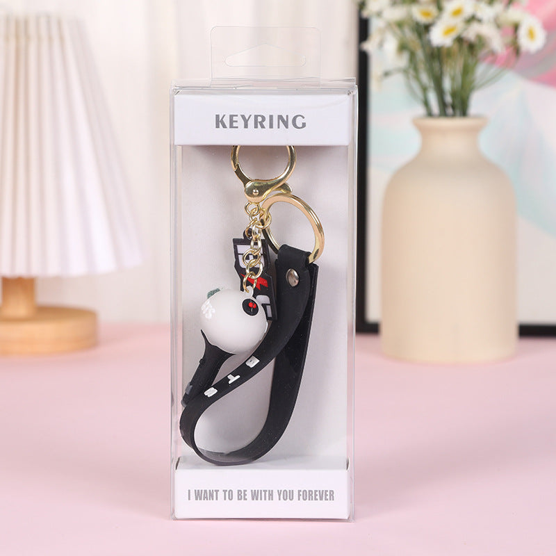 BANGTAN Lightstick Pendant Soft Rubber Keychain