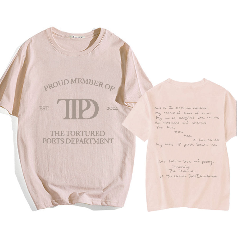 Taylor TTPD Printed Loose T-shirt