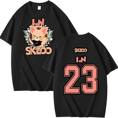SKZ Number Printed Short Sleeve Tee