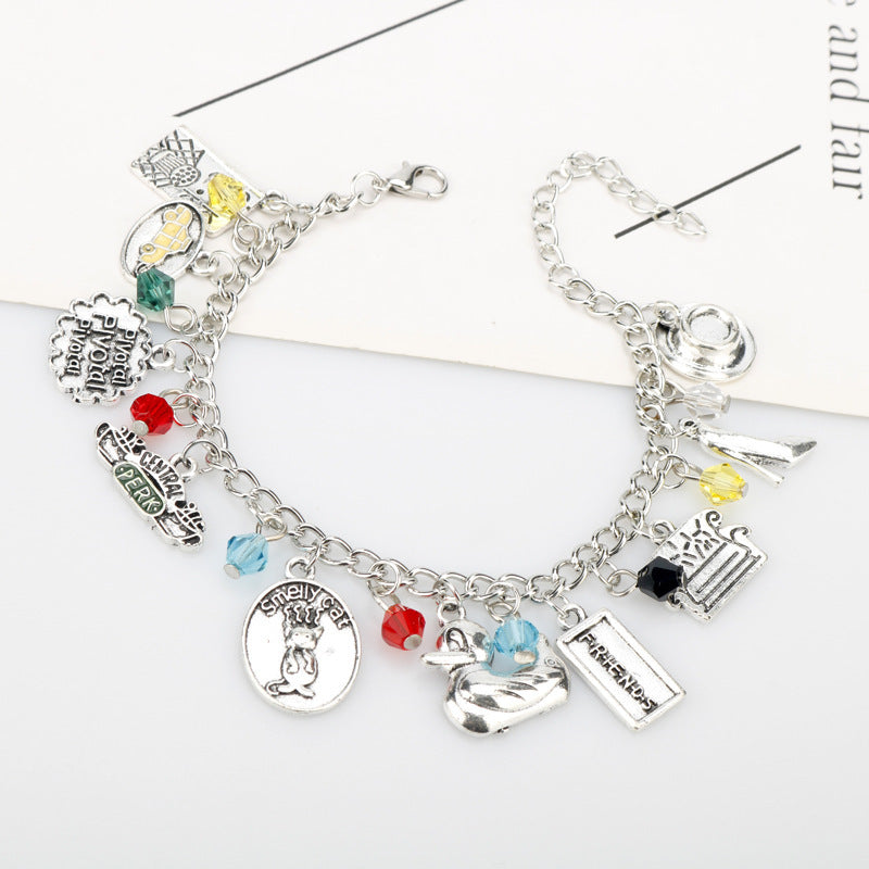 Friends Central Perk Pendant Bracelet