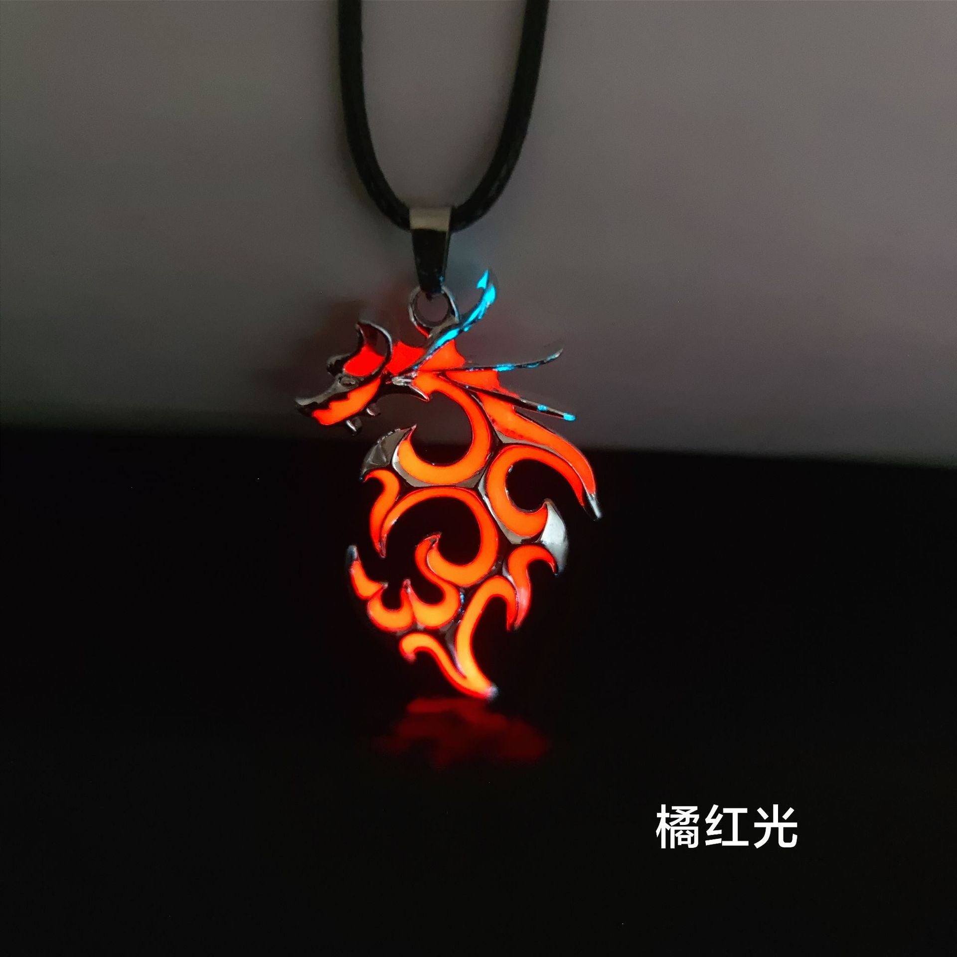 Trendy Luminous Flame Dragon Necklace