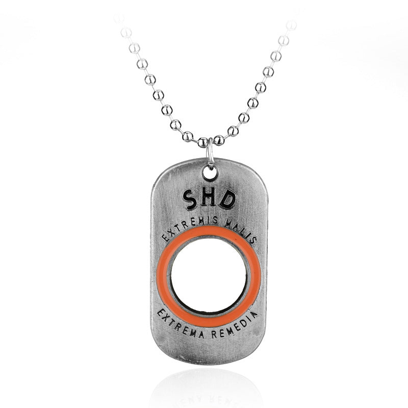 Game Logo Keychain Necklace